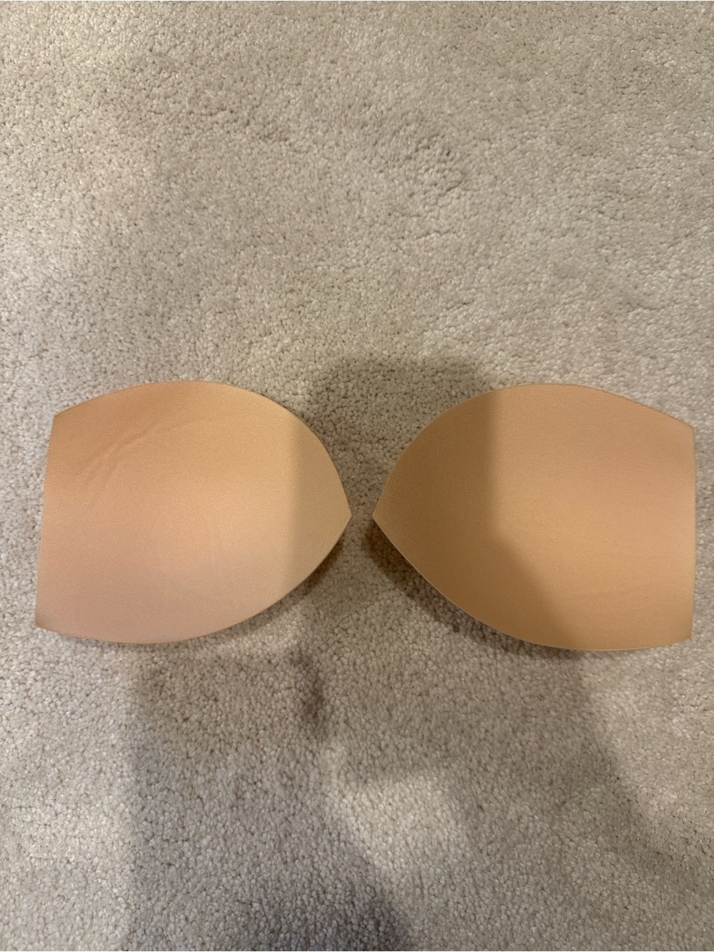 Bra Padding Inserts & Adhesive Bundle - Tan Nude White Black Removables Reusable - Picture 5 of 12